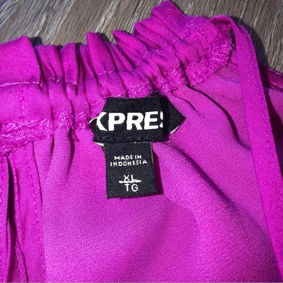 Express Pink Tank Top Size XL - Picture 7 of 8